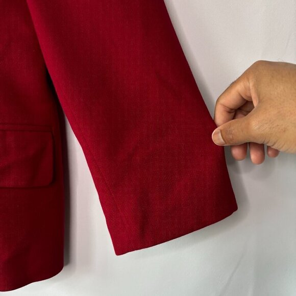 J McLaughlin for Sanyo Women's Vintage Double Breasted Wool Blazer Jacket Size 8 - Picture 6 of 12